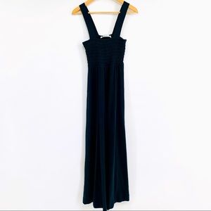 FREE PEOPLE BEACH XS Black belled leg jumpsuit C